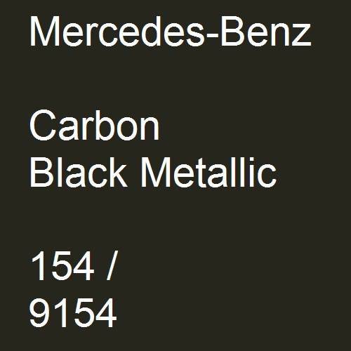 Mercedes-Benz, Carbon Black Metallic, 154 / 9154.